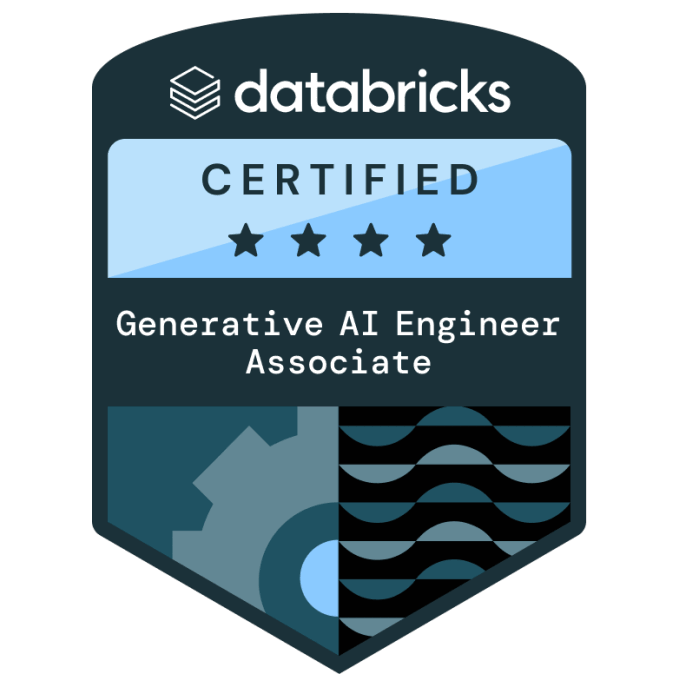 Databricks Certified Generative AI Engineer Associate Badge